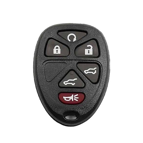 Keyless Factory KeylessFactory: GM 6-Button Keyless Entry Remote SHELL ONLY for OUC60270 & OUC60221 ORS-GM-04